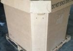 Used 40" x 38" x 40" Gaylord Boxes - 2 Walls